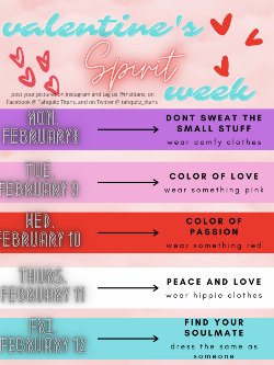 Valentine Spirit Week